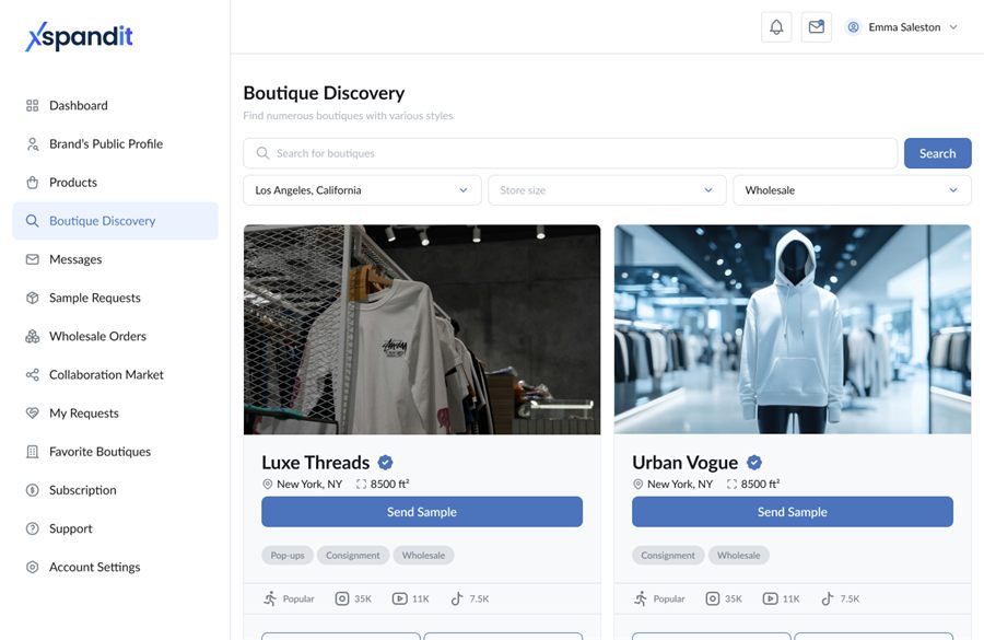 Transforming Online Shopping Into Interactive Experiences — product screenshot
